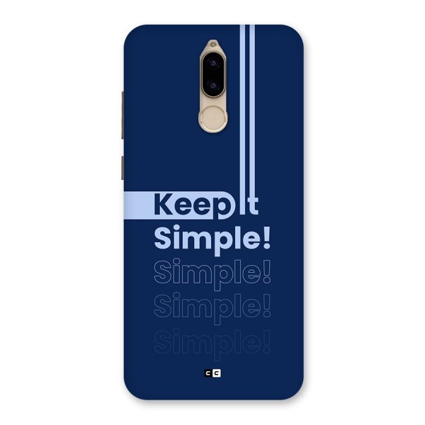 Keep It Simple Back Case for Honor 9i