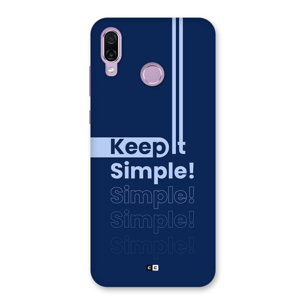 Keep It Simple Back Case for Honor Play