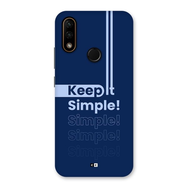 Keep It Simple Back Case for Lenovo A6 Note