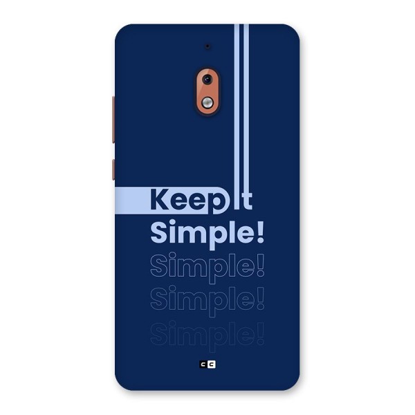 Keep It Simple Back Case for Nokia 2.1