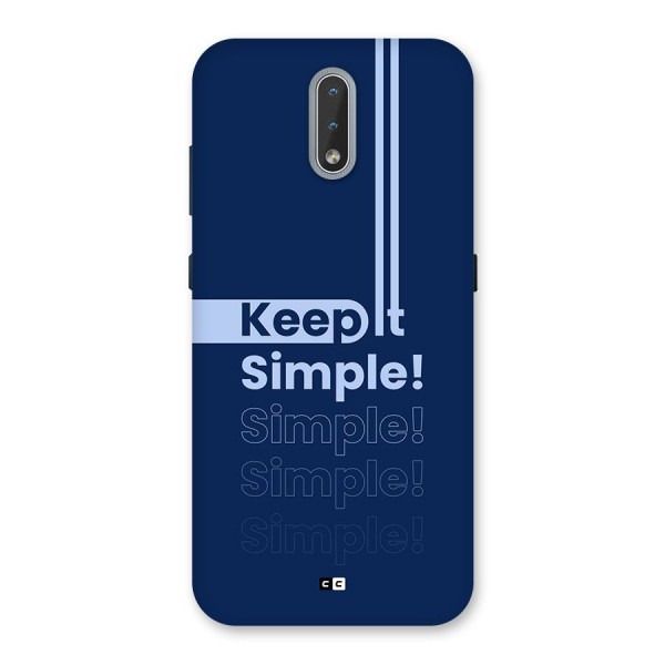 Keep It Simple Back Case for Nokia 2.3