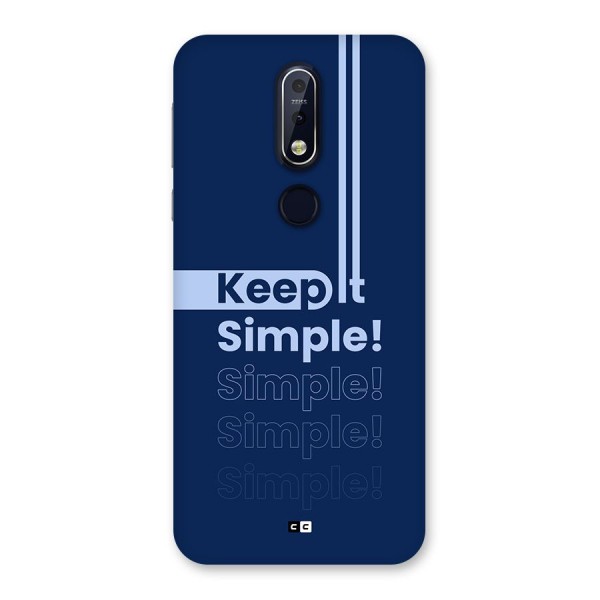 Keep It Simple Back Case for Nokia 7.1