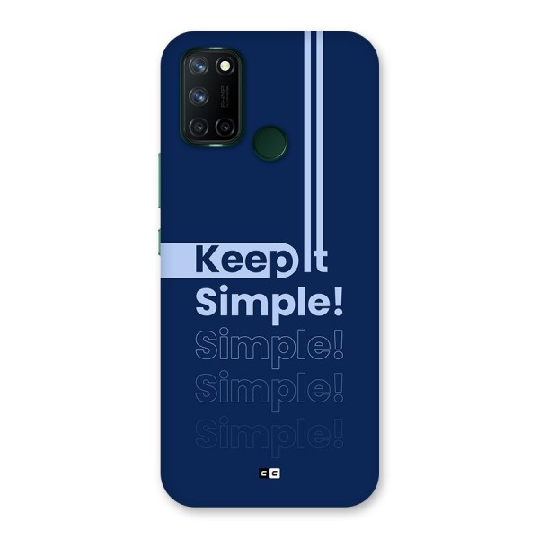Keep It Simple Back Case for Realme 7i