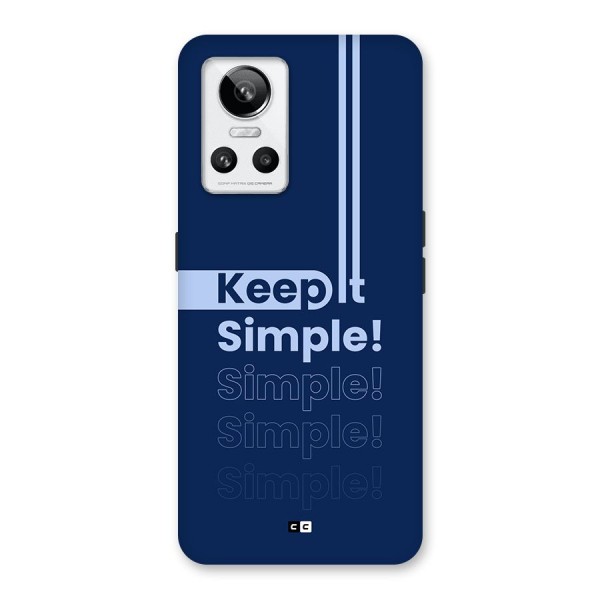 Keep It Simple Back Case for Realme GT Neo 3