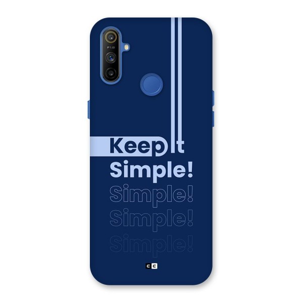 Keep It Simple Back Case for Realme Narzo 10A