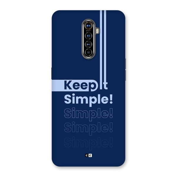 Keep It Simple Back Case for Realme X2 Pro