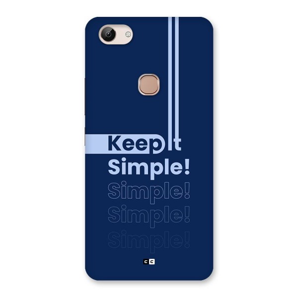 Keep It Simple Back Case for Vivo Y83