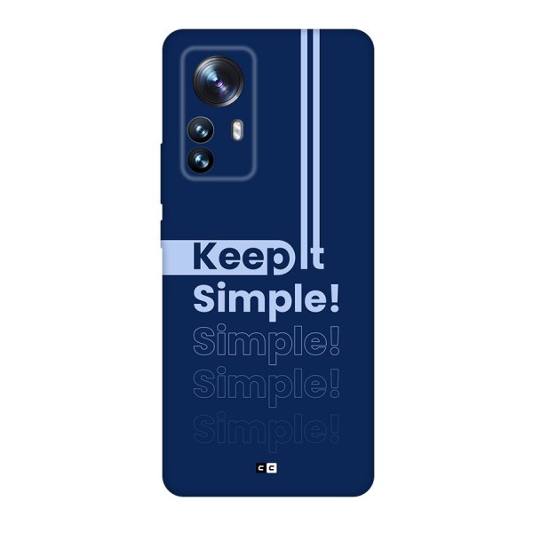 Keep It Simple Back Case for Xiaomi 12 Pro