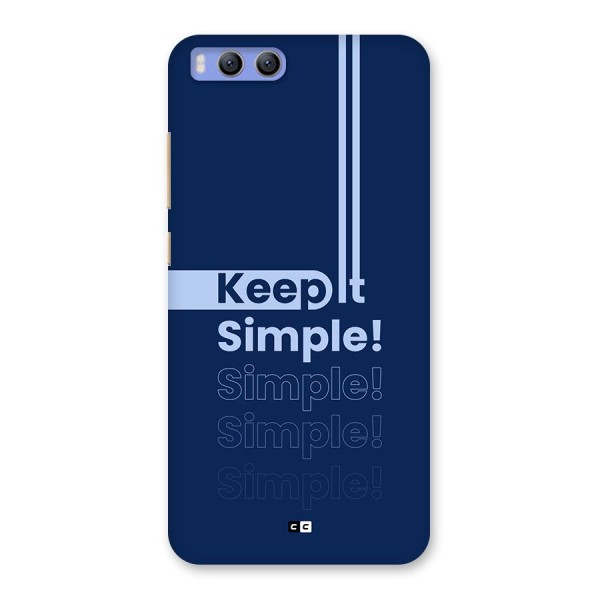 Keep It Simple Back Case for Xiaomi Mi 6