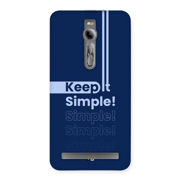 Keep It Simple Back Case for Zenfone 2