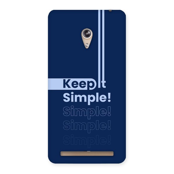 Keep It Simple Back Case for Zenfone 6