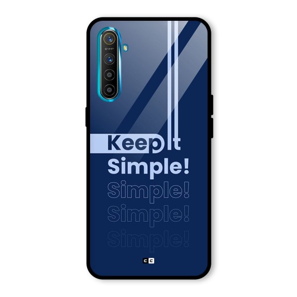 Keep It Simple Glass Back Case for Realme X2