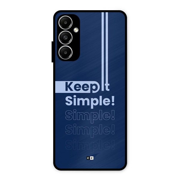 Keep It Simple Metal Back Case for Galaxy A05s