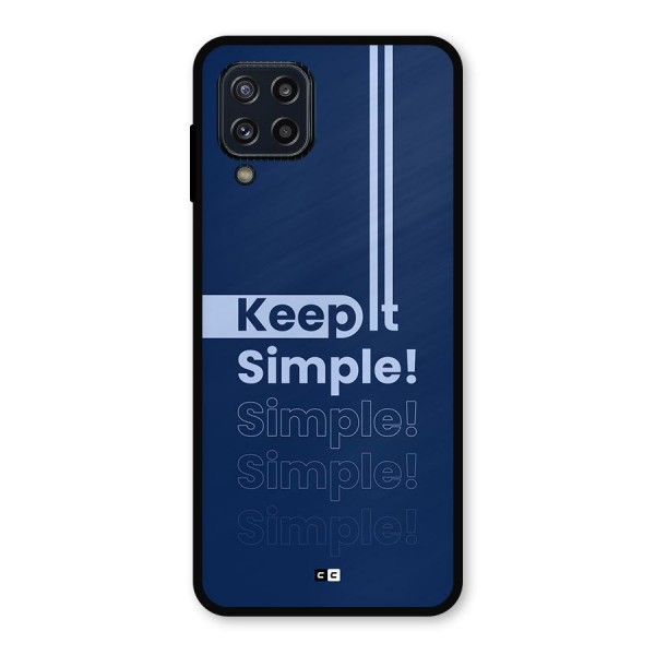 Keep It Simple Metal Back Case for Galaxy M32