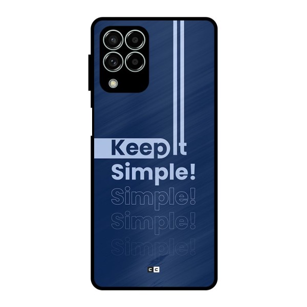 Keep It Simple Metal Back Case for Galaxy M33