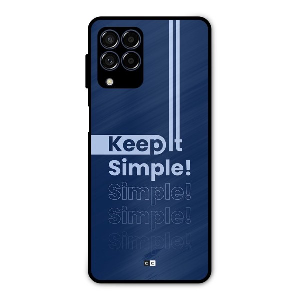 Keep It Simple Metal Back Case for Galaxy M53 5G