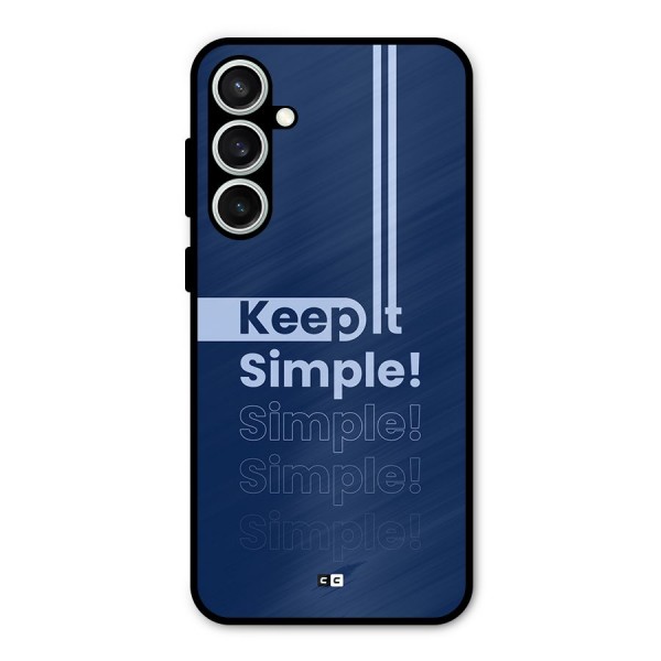 Keep It Simple Metal Back Case for Galaxy S23 FE