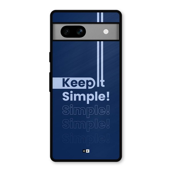 Keep It Simple Metal Back Case for Google Pixel 7a