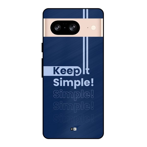 Keep It Simple Metal Back Case for Google Pixel 8