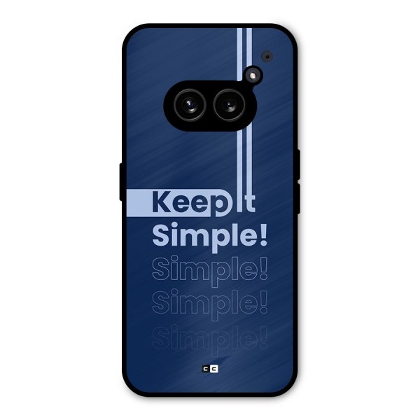 Keep It Simple Metal Back Case for Nothing Phone 2a