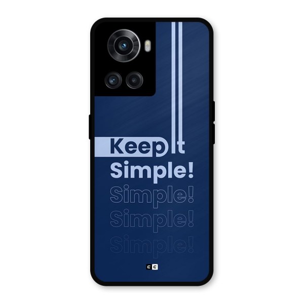 Keep It Simple Metal Back Case for OnePlus 10R