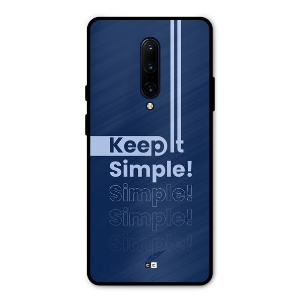 Keep It Simple Metal Back Case for OnePlus 7 Pro