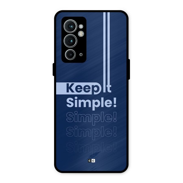 Keep It Simple Metal Back Case for OnePlus 9RT 5G