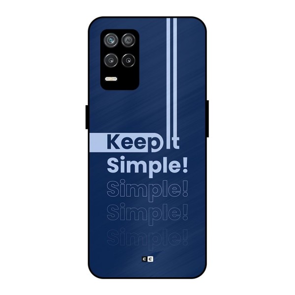 Keep It Simple Metal Back Case for Realme 8 5G