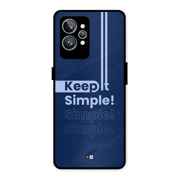 Keep It Simple Metal Back Case for Realme GT2 Pro