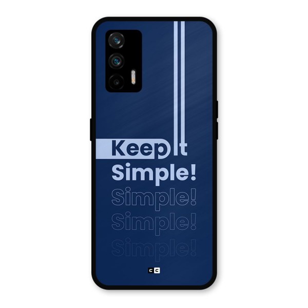 Keep It Simple Metal Back Case for Realme GT 5G