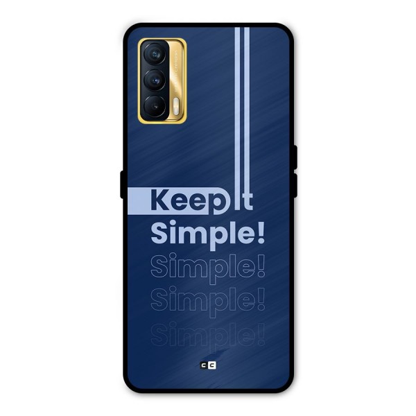 Keep It Simple Metal Back Case for Realme X7