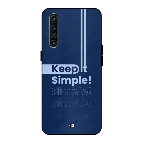 Keep It Simple Metal Back Case for Realme XT