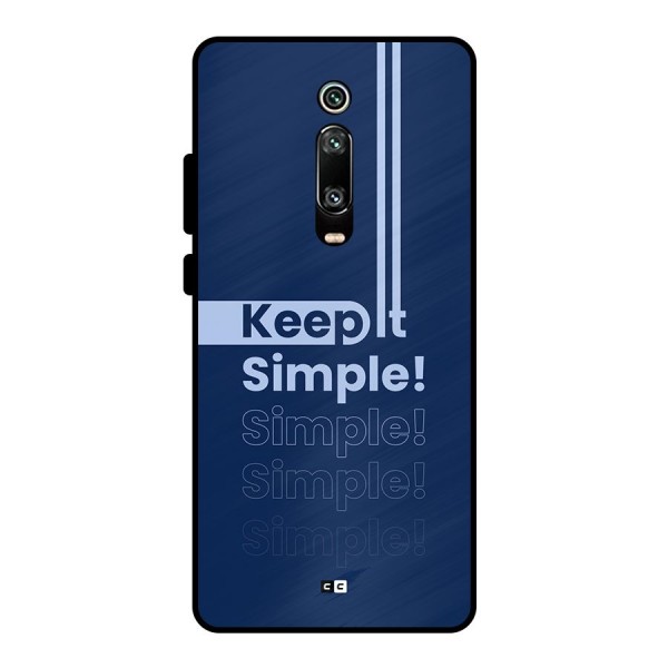 Keep It Simple Metal Back Case for Redmi K20 Pro