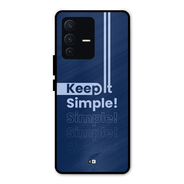 Keep It Simple Metal Back Case for Vivo V23 Pro