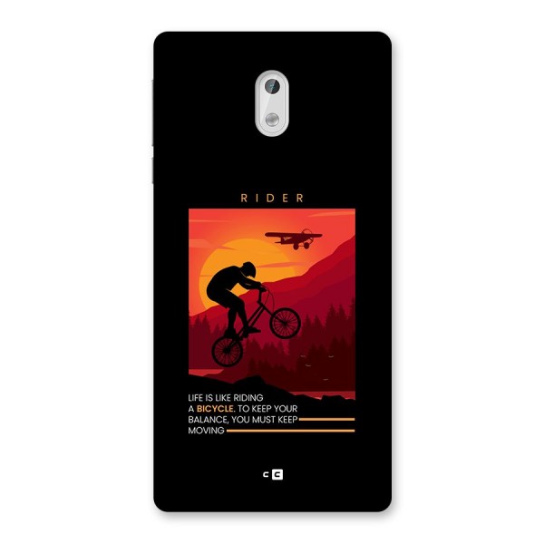 Keep Moving Rider Back Case for Nokia 3