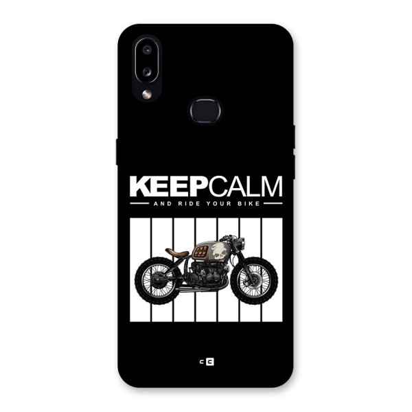 Keeps Calm Back Case for Galaxy A10s