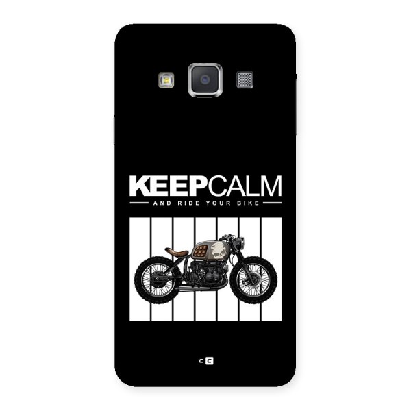 Keeps Calm Back Case for Galaxy A3