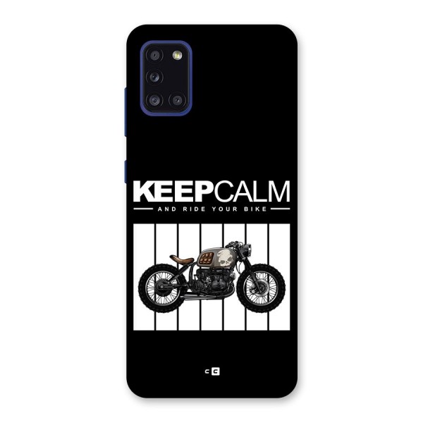 Keeps Calm Back Case for Galaxy A31