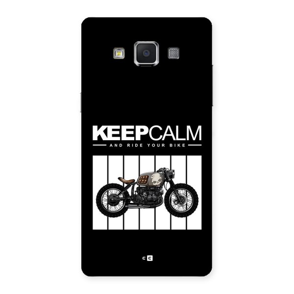 Keeps Calm Back Case for Galaxy A5