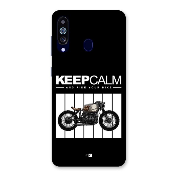 Keeps Calm Back Case for Galaxy A60