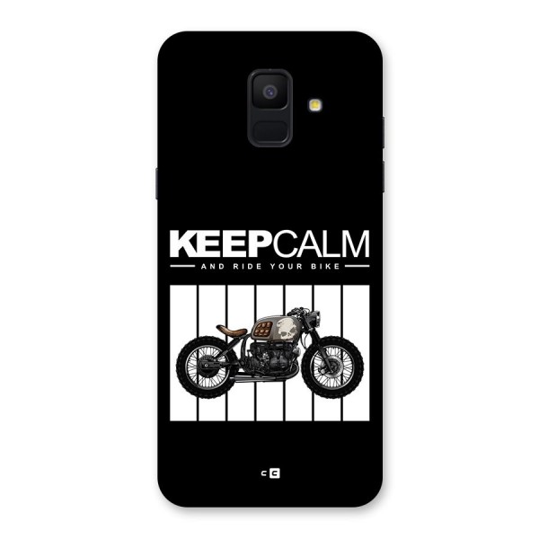 Keeps Calm Back Case for Galaxy A6 (2018)