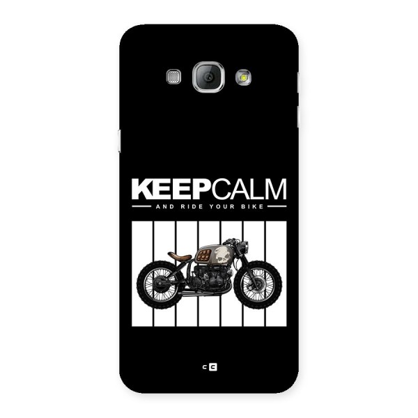 Keeps Calm Back Case for Galaxy A8