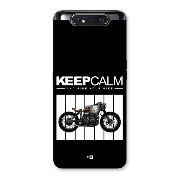 Keeps Calm Back Case for Galaxy A80