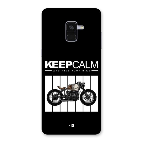 Keeps Calm Back Case for Galaxy A8 Plus