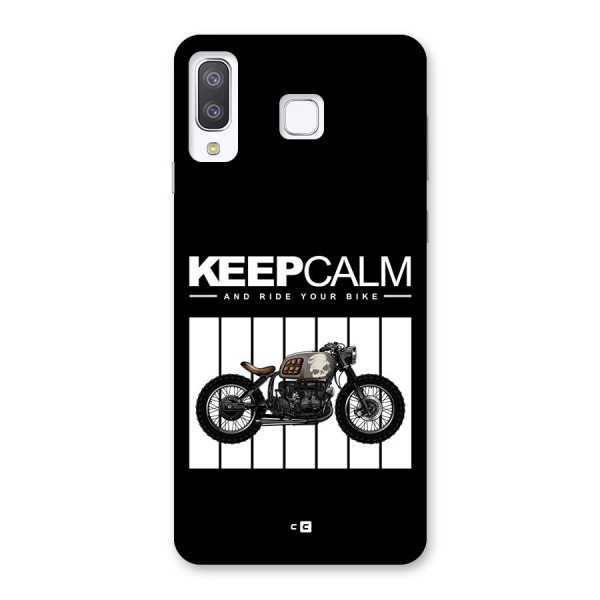 Keeps Calm Back Case for Galaxy A8 Star