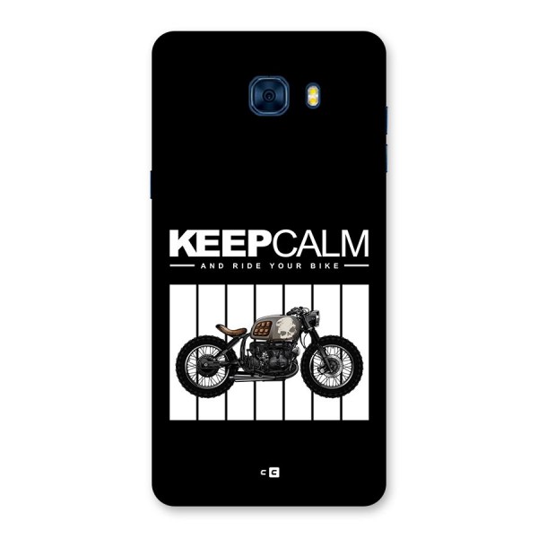 Keeps Calm Back Case for Galaxy C7 Pro