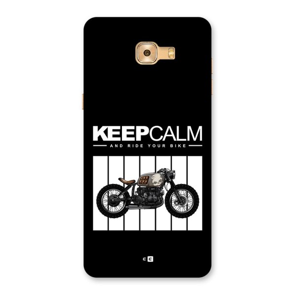 Keeps Calm Back Case for Galaxy C9 Pro