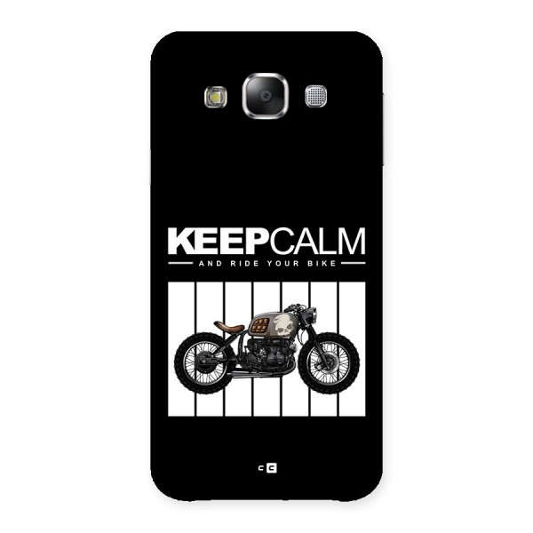 Keeps Calm Back Case for Galaxy E5