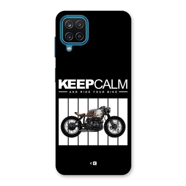 Keeps Calm Back Case for Galaxy F12