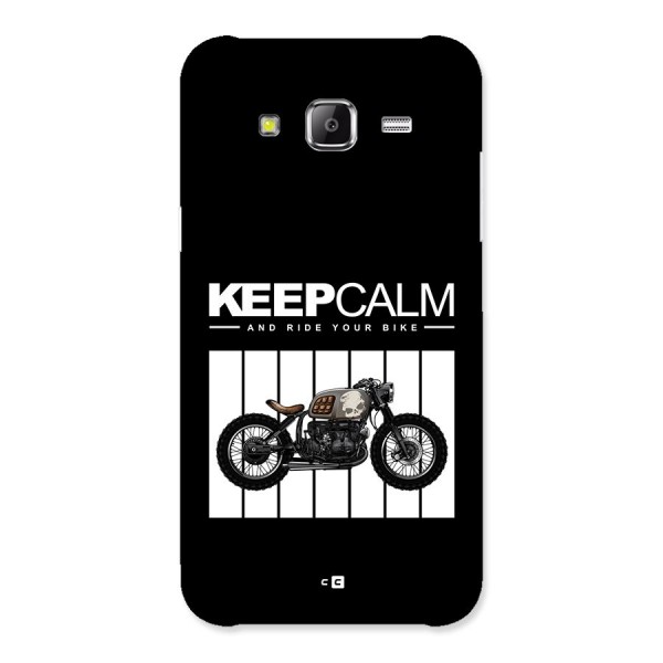 Keeps Calm Back Case for Galaxy J5